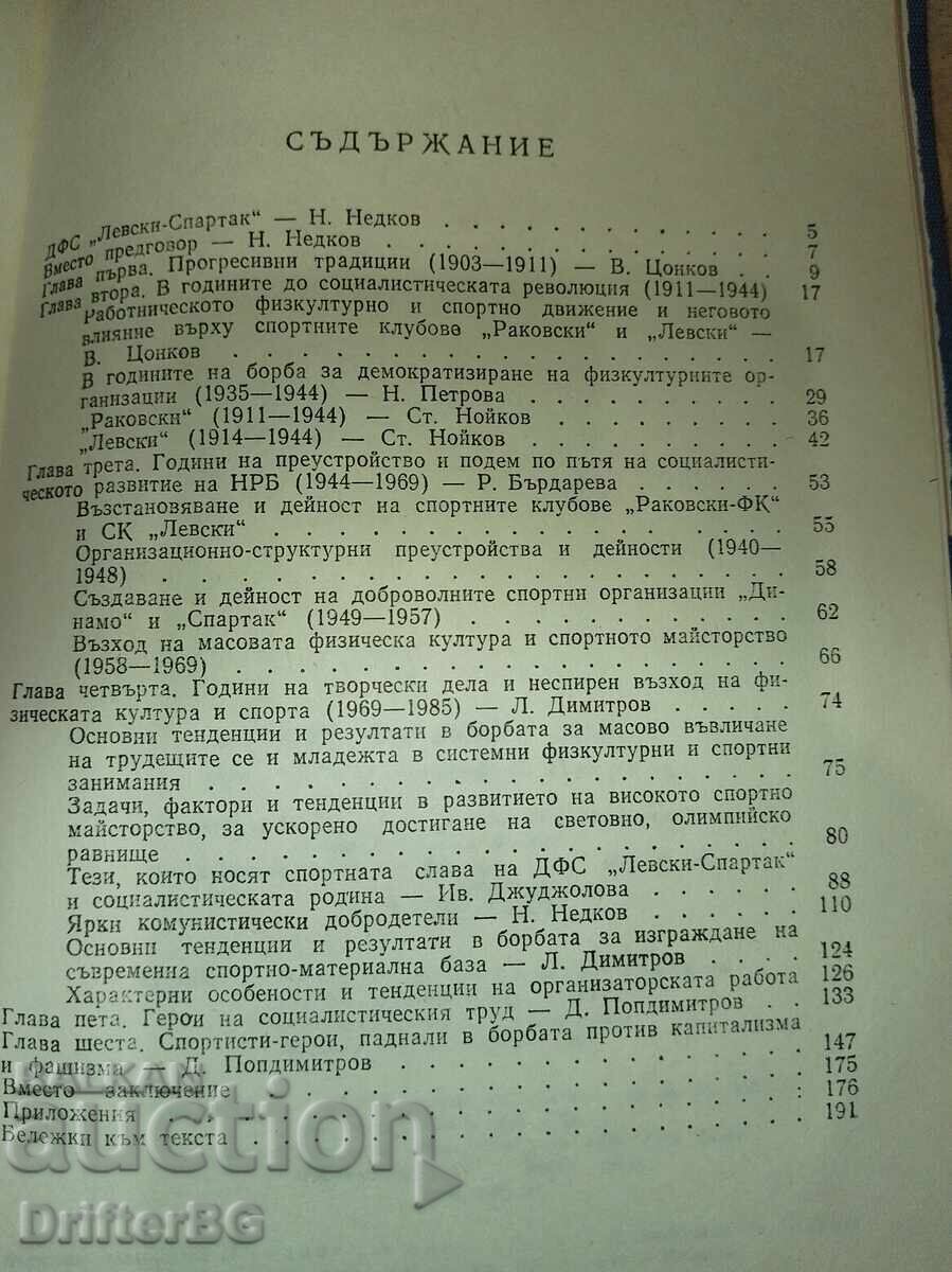 Auction  Levski - Spartak