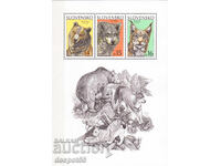 2001. Slovacia. Urs brun. Bloc