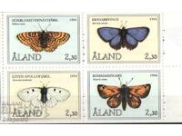 1994 Αάαλαντ. Πεταλούδες - 10 γρ. σε γραμματόσημα Αάαλαντ. Μπλοκ