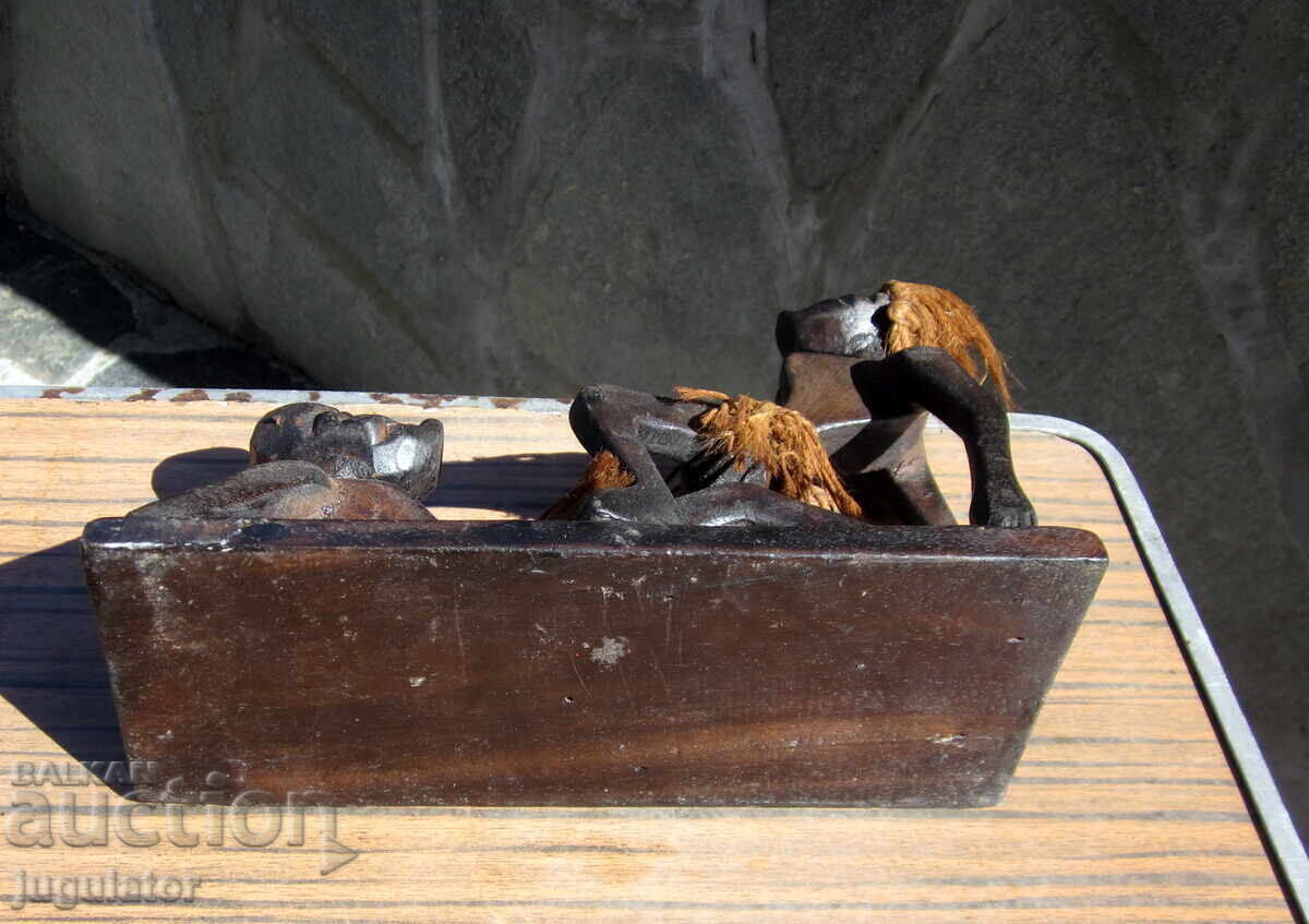 Παλιά ερωτική ξύλινη φιγούρα αγαλματίδιο πλαστικό - 7 Παλιά ερωτική ξύλινη φιγούρα αγαλματίδιο πλαστικό - 7