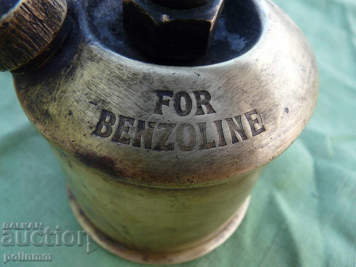 Παλιά σουηδική λάμπα βενζίνης - 5