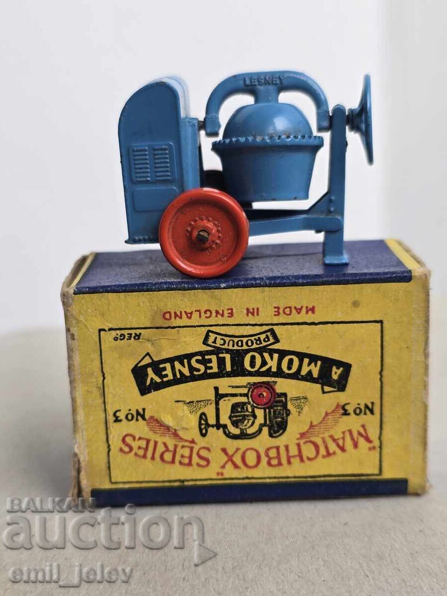 Matchbox Lesney No 3А Cement Mixer 1953 год.-в орг.кутия с цена 99.00 лв. | € 50.62