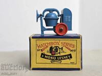 Matchbox Lesney No 3A Mixer de beton 1953 - în cutie originală