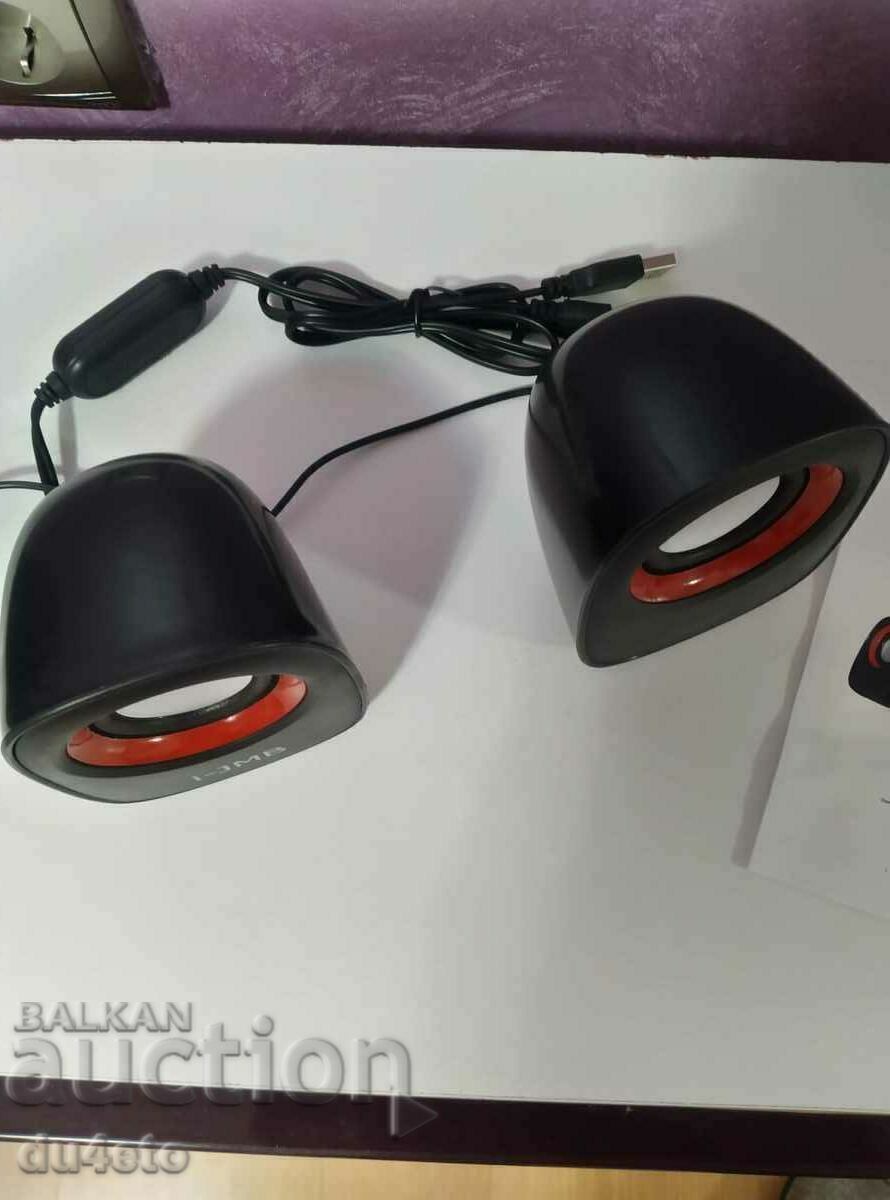 Στήλες ήχου Με μπάσα ηχείο υπολογιστή 2 x 3W 12x8,5x με τιμή 25.00 BGN | € 12.78