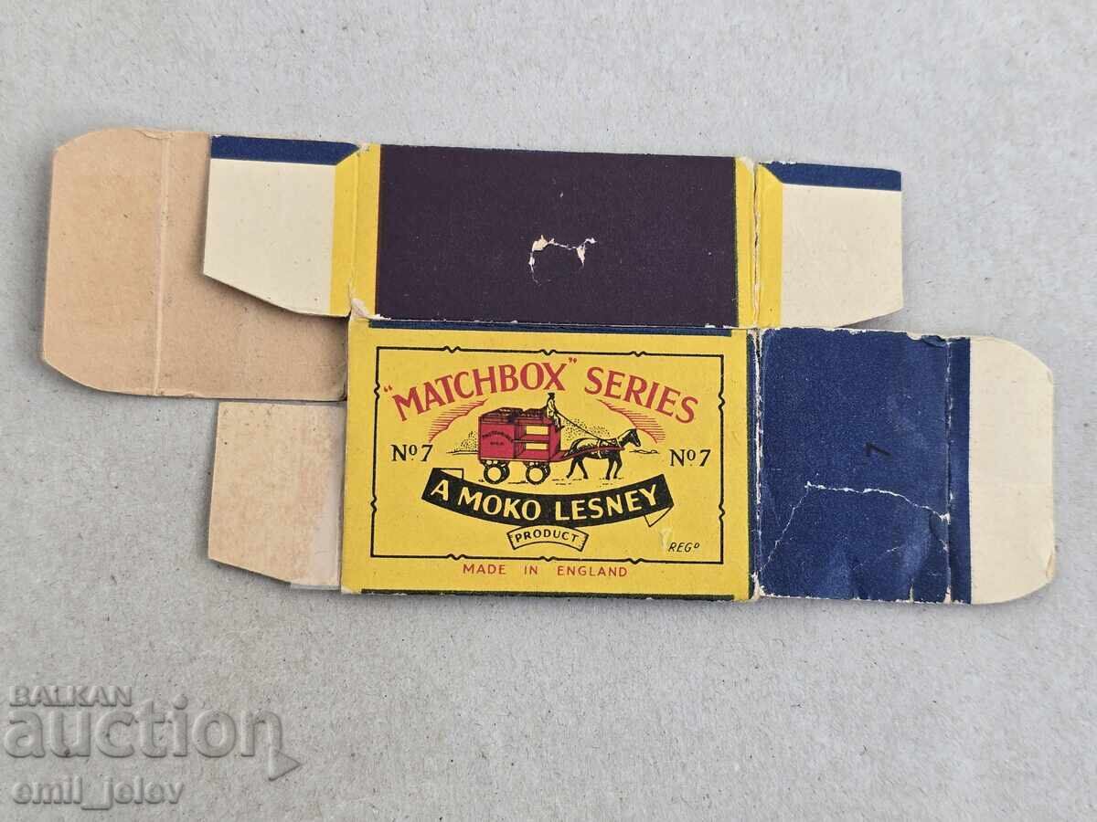 Auction  Matchbox Lesney No.7A Horse Drawn Milk Float - in original box