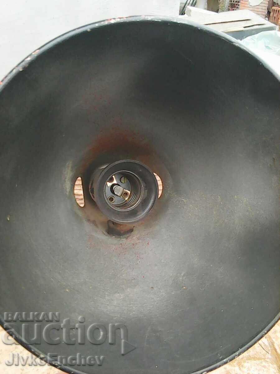 Auction Old industrial lamp Auction Old industrial lamp