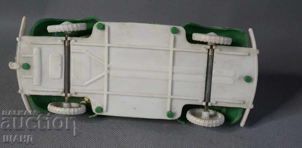 VW BEETLE Old German plastic toy model car police - 5