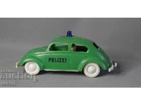 VW BEETLE Old German plastic toy model car police