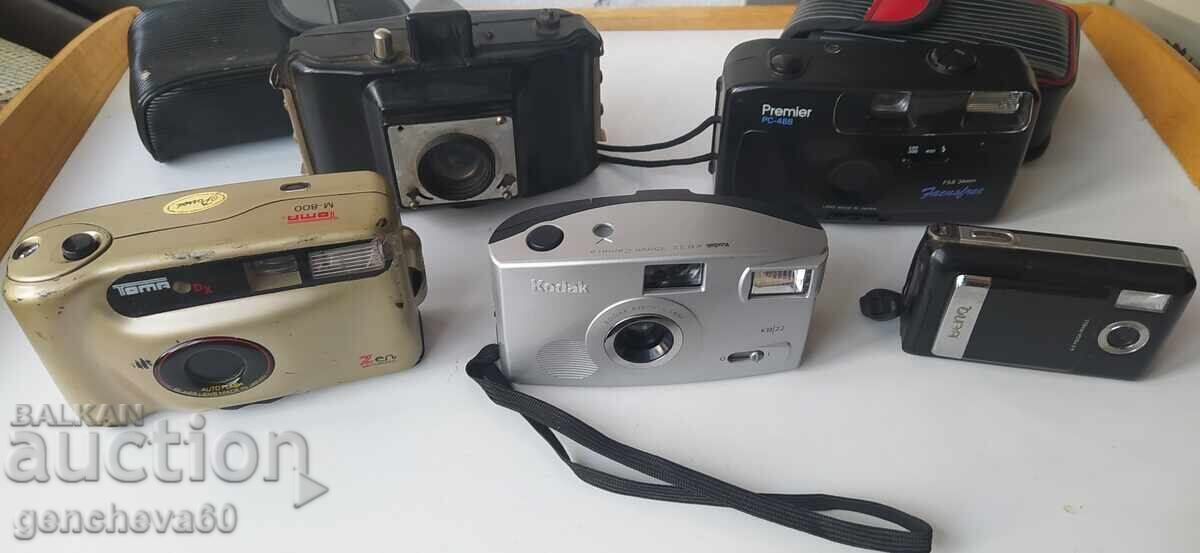 Aparat foto retro Kodak KB22 cu film și altele - 6