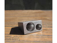 DONAU παλιά αυστριακή ξύστρα μολυβιών διπλή