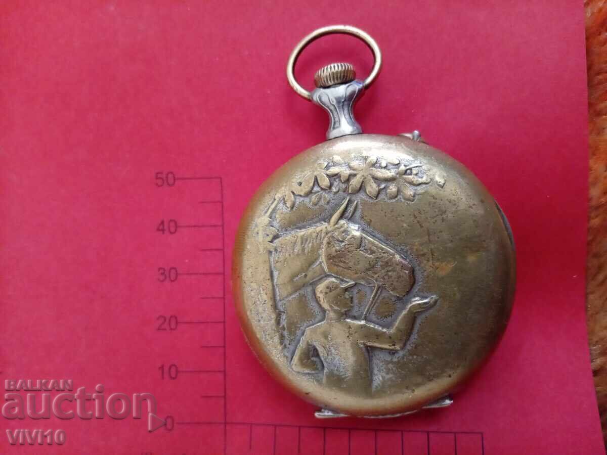 Старинен джобен часовник ,Роскоп с цена € 70.00 | 136.91 лв.