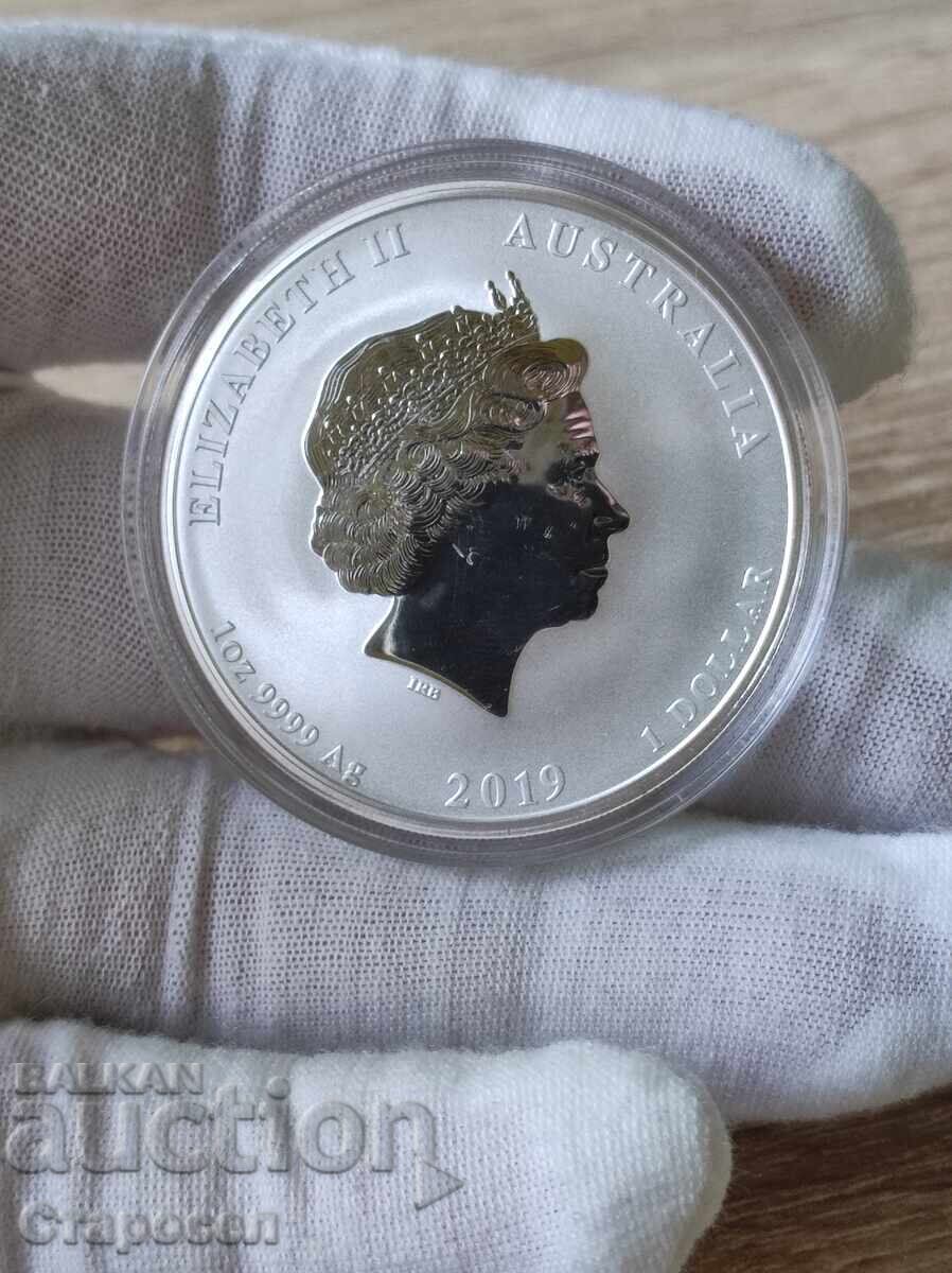 1 унция 2019 "година на прасето" с цена 150.00 лв. | € 76.69 1 унция 2019 "година на прасето" с цена 150.00 лв. | € 76.69