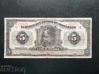 MEXICO, 5 pesos, 1913