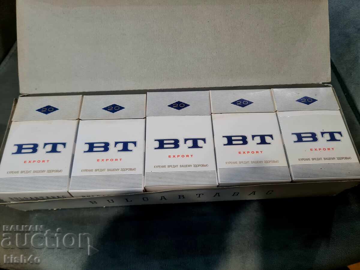 Цигарени кутии BT - стек с цена 60.00 лв. | € 30.68