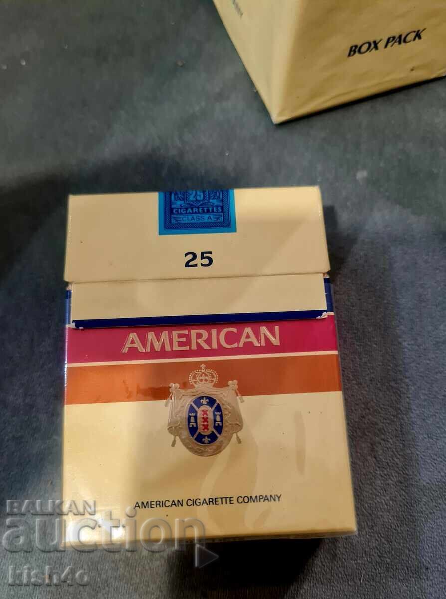 Licitație Cutii de țigări Golden AMERICAN - bax