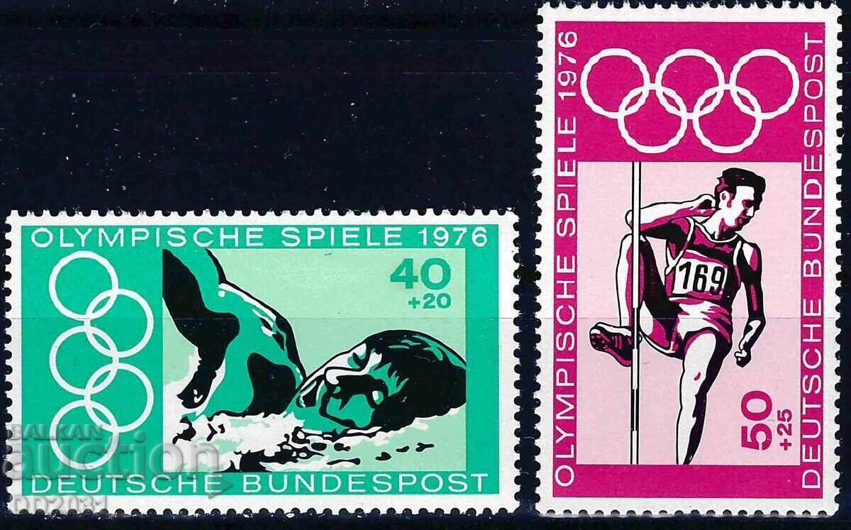 Γερμανία Δ.Γ. 1976 - Ολυμπιάδα MNH
