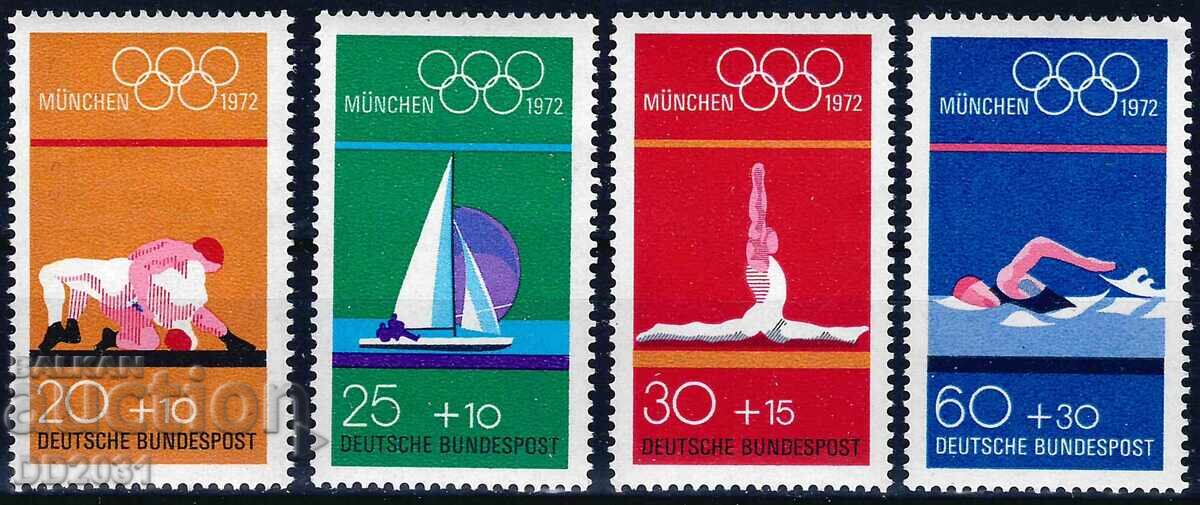 Γερμανία Δ.Γ. 1972 - Ολυμπιάδα MNH