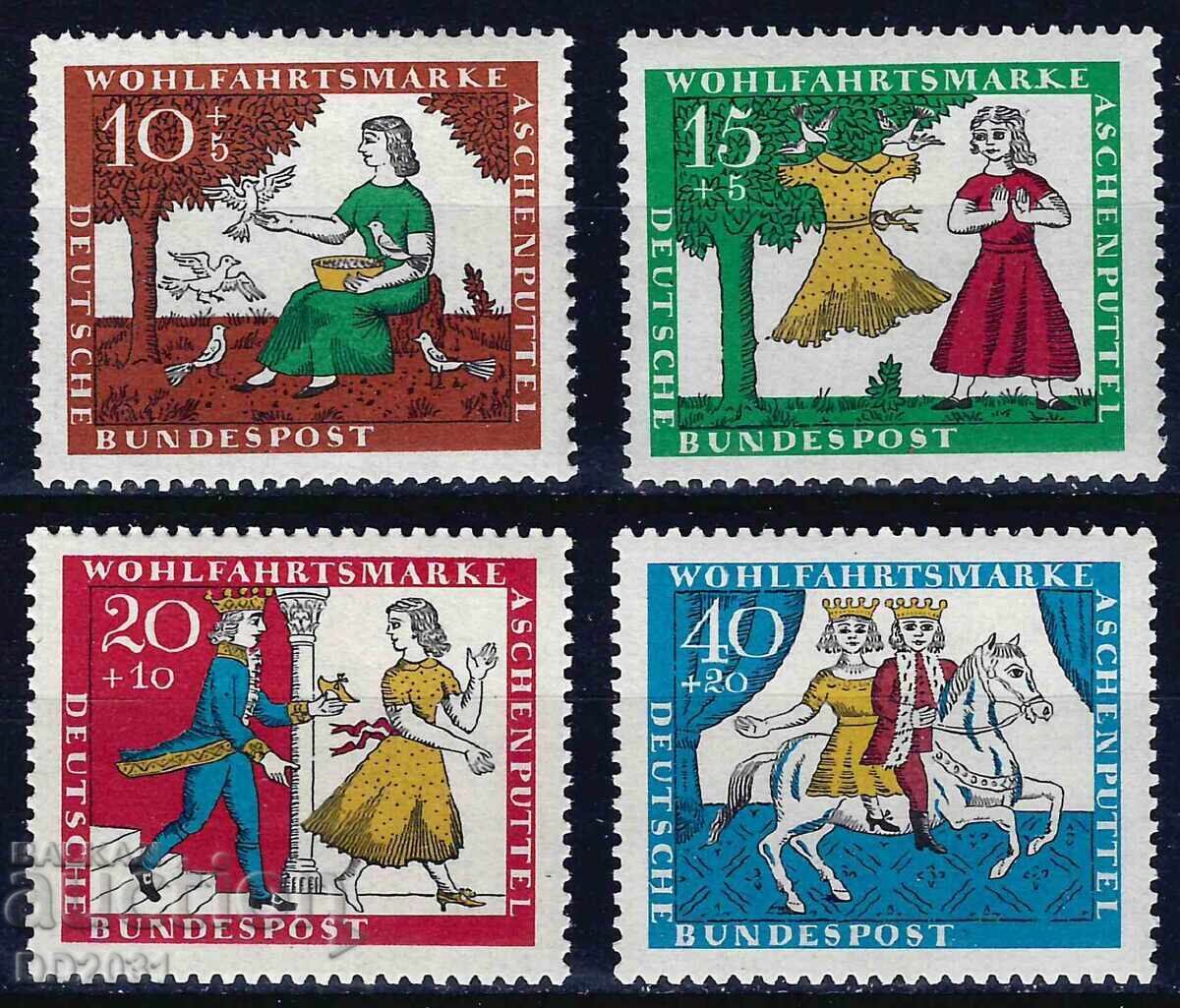 Γερμανία Δυτική Γερμανία 1965 - παραμύθια MNH