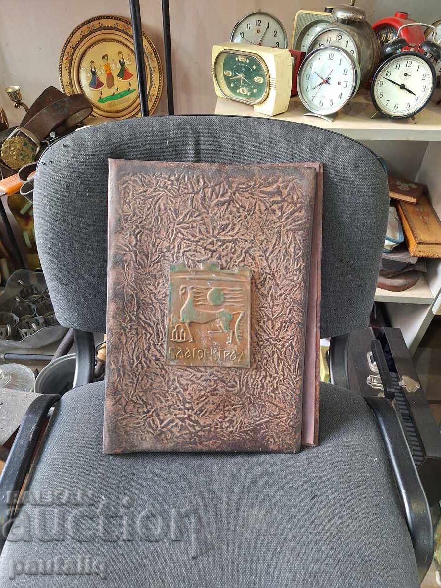 Δημοπρασία ΚΑΘΕ ΑΛΜΠΟΥΜ ΦΑΚΕΛΟΣ ΜΕ ΧΑΛΚΙΝΗ ΕΦΑΡΜΟΓΗ ΒΛΑΓΟΕΒΓΡΑΝΤ