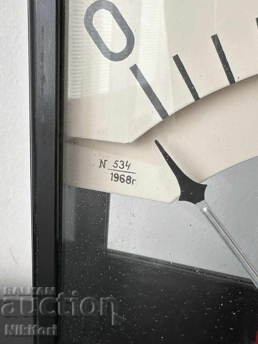 Доставка на Соц Учебен Амперметър Волтметър СССР 1968 год Доставка на Соц Учебен Амперметър Волтметър СССР 1968 год