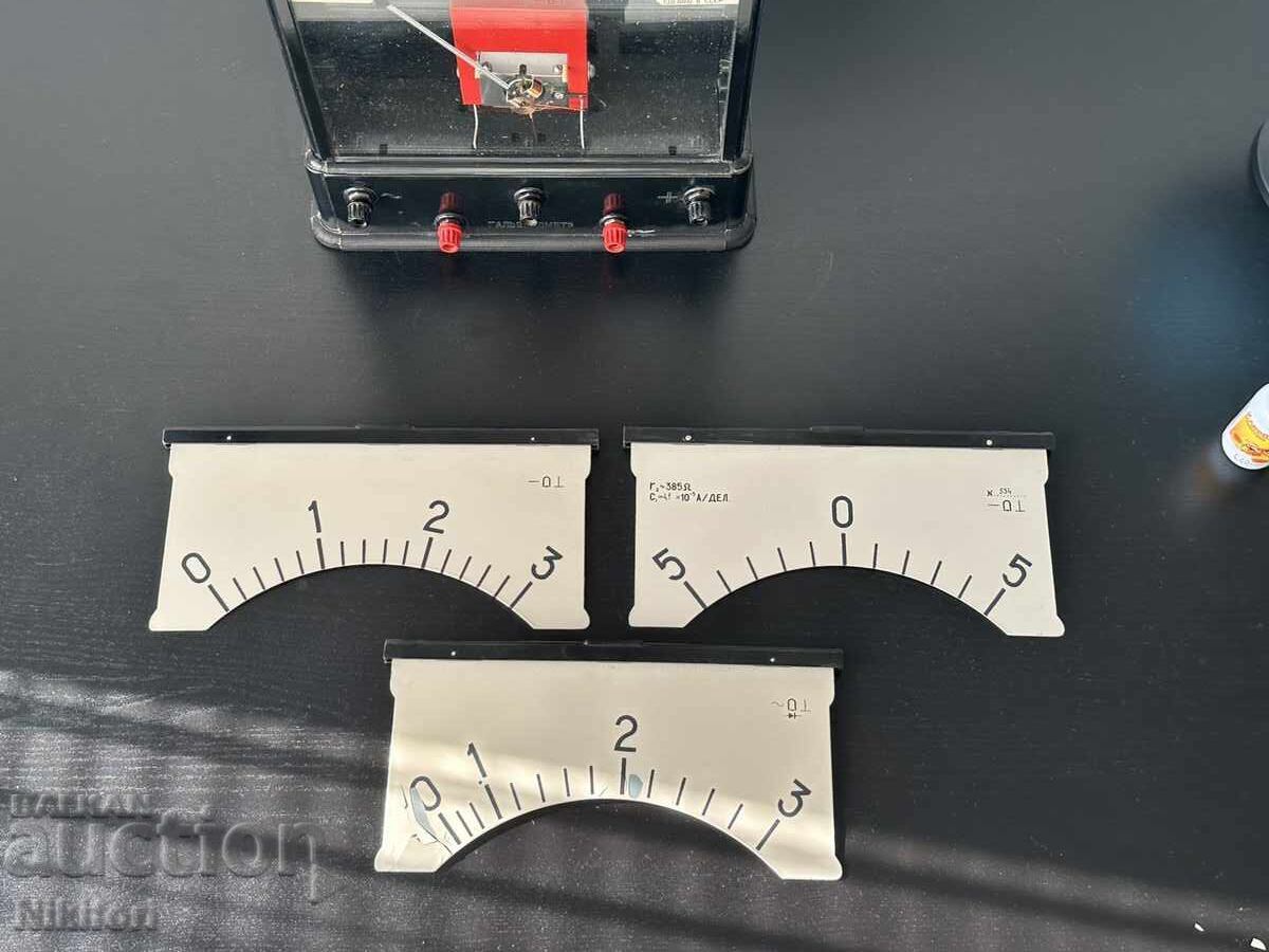 Σοβιετικό Σχολικό Αμπερόμετρο Βολτόμετρο ΕΣΣΔ 1968 έτος - 5 Σοβιετικό Σχολικό Αμπερόμετρο Βολτόμετρο ΕΣΣΔ 1968 έτος - 5