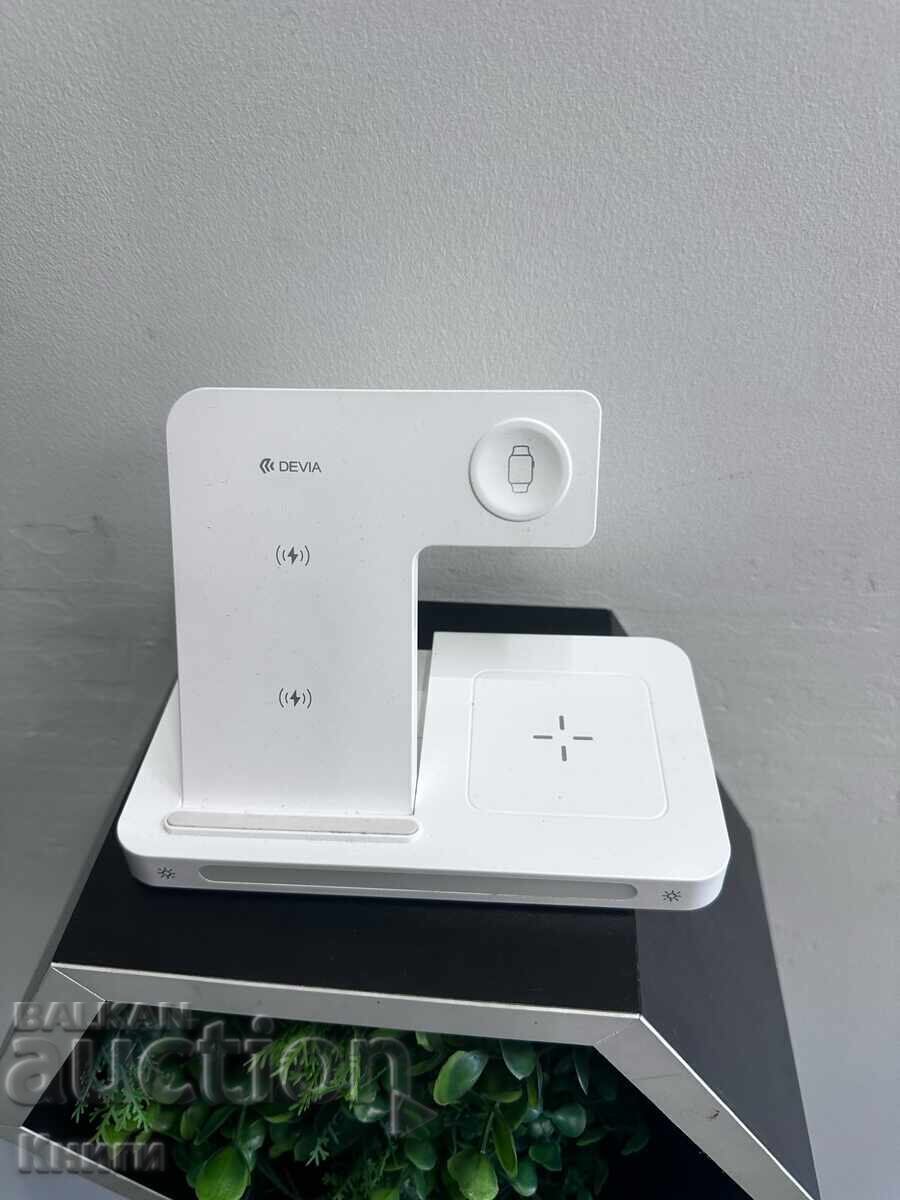 Auction DEVIA 3-in-1 Wireless Charger Auction DEVIA 3-in-1 Wireless Charger