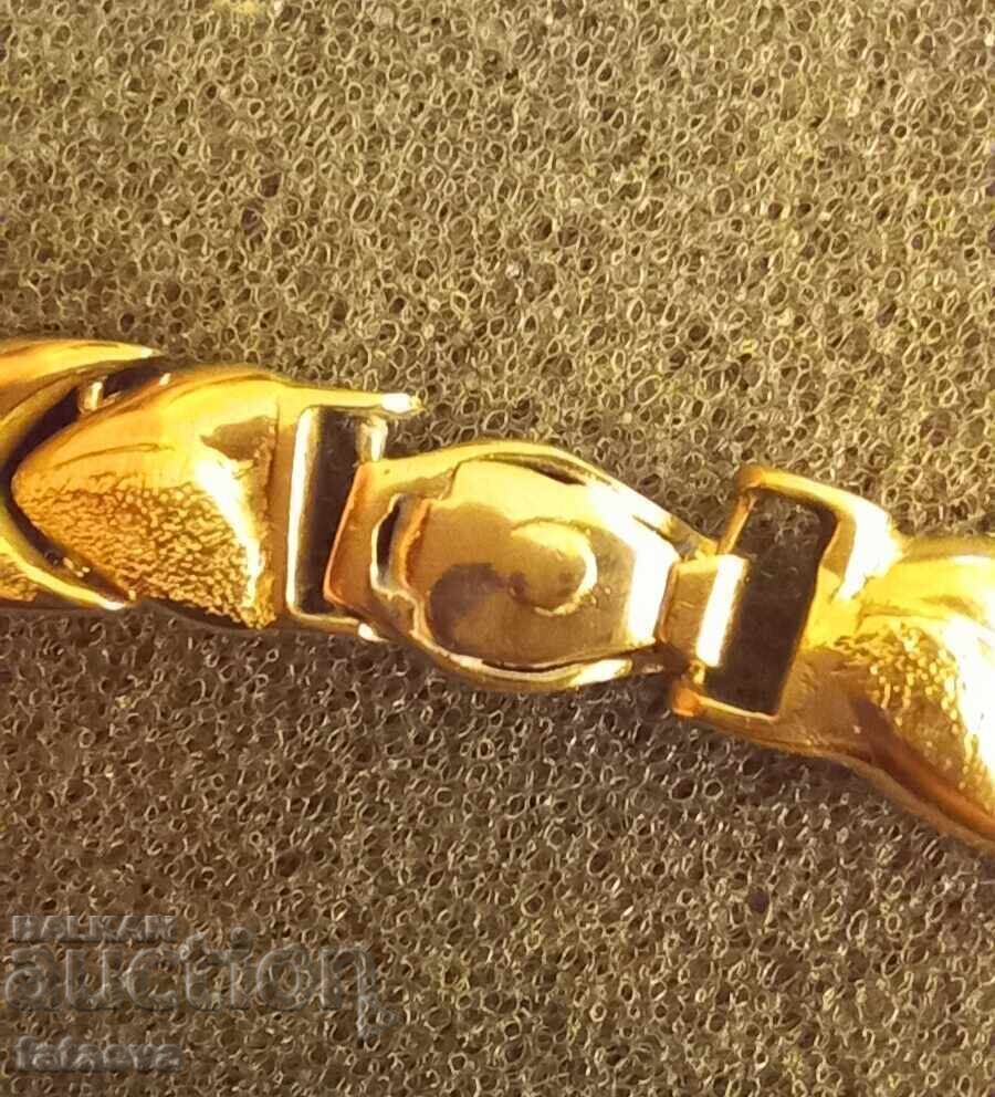 Massive Gold Bracelet, 23.53 g. Assay 585/14 karat - 7