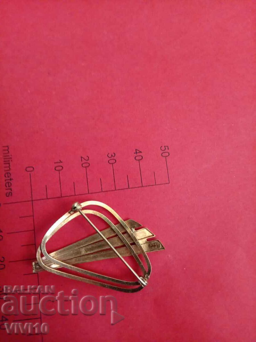 Antique brooch KSB, Gold Plated with price € 15.34 | 30.00 BGN Antique brooch KSB, Gold Plated with price € 15.34 | 30.00 BGN