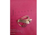 Αντίκα καρφίτσα KSB, Επάργυρη