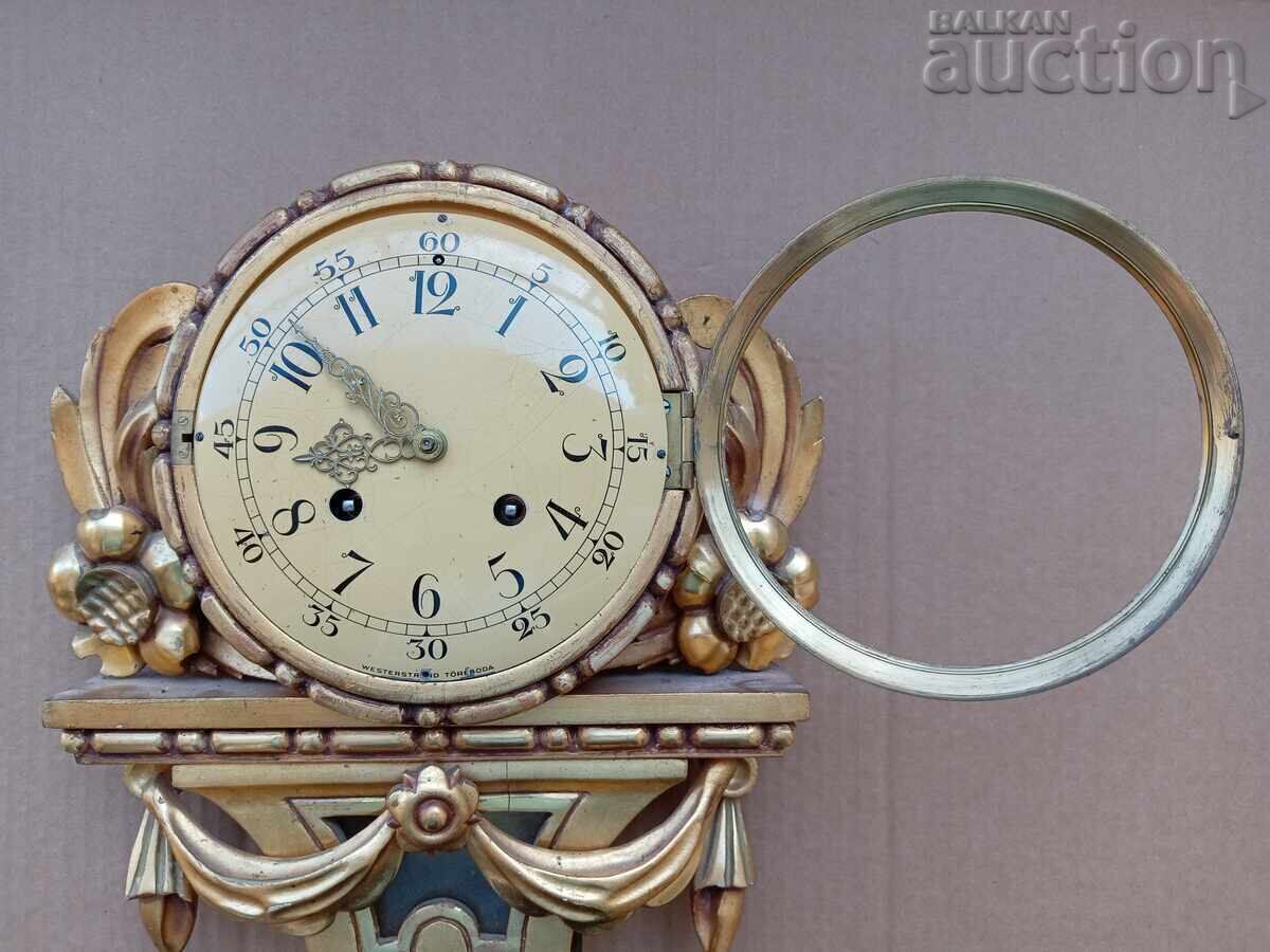 Ceas de perete cu aurire Westerstrand Toreboda Rococo - 7 Ceas de perete cu aurire Westerstrand Toreboda Rococo - 7