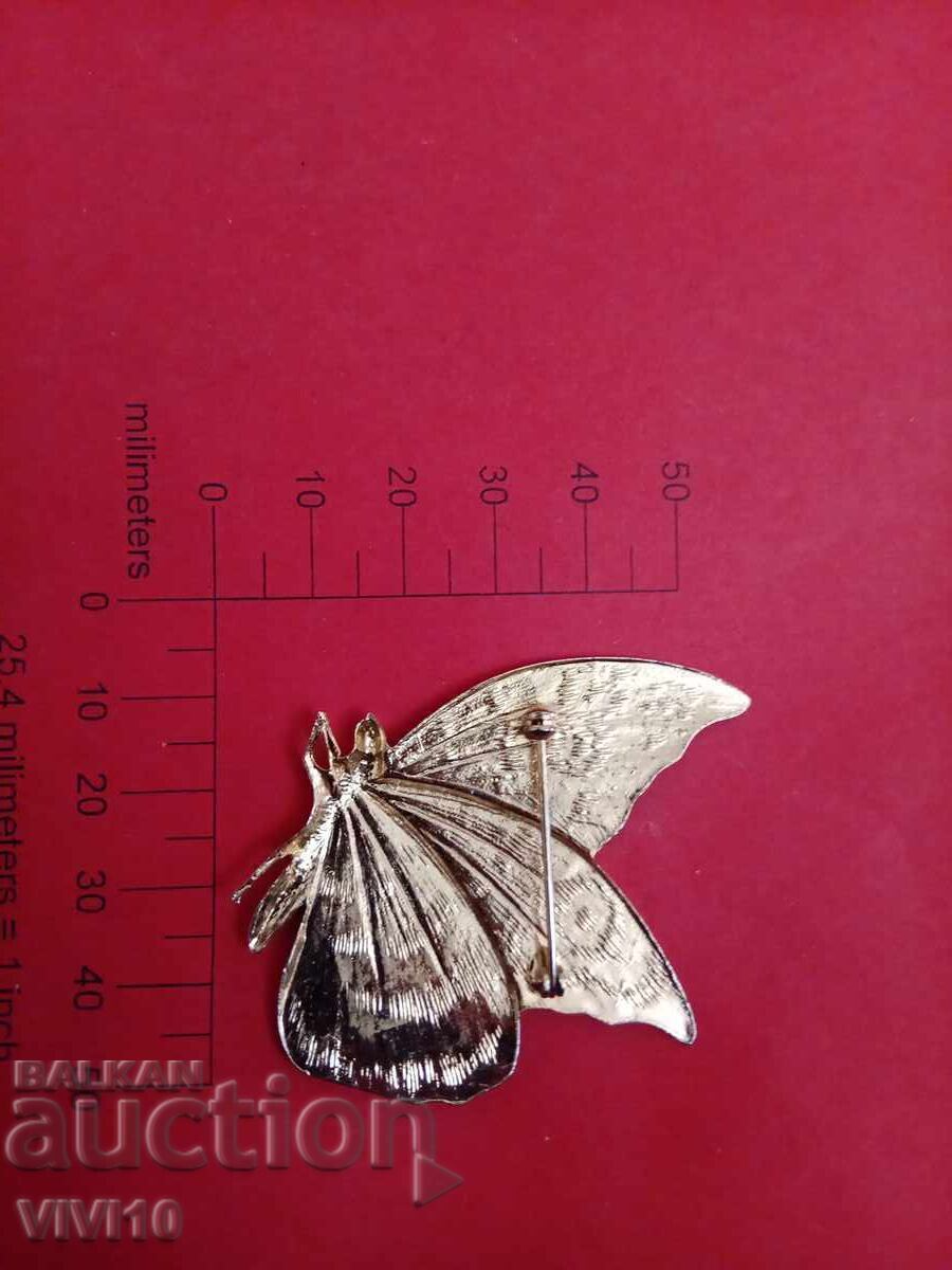 Broșă veche email, Aurire cu preț € 15.34 | 30.00 BGN