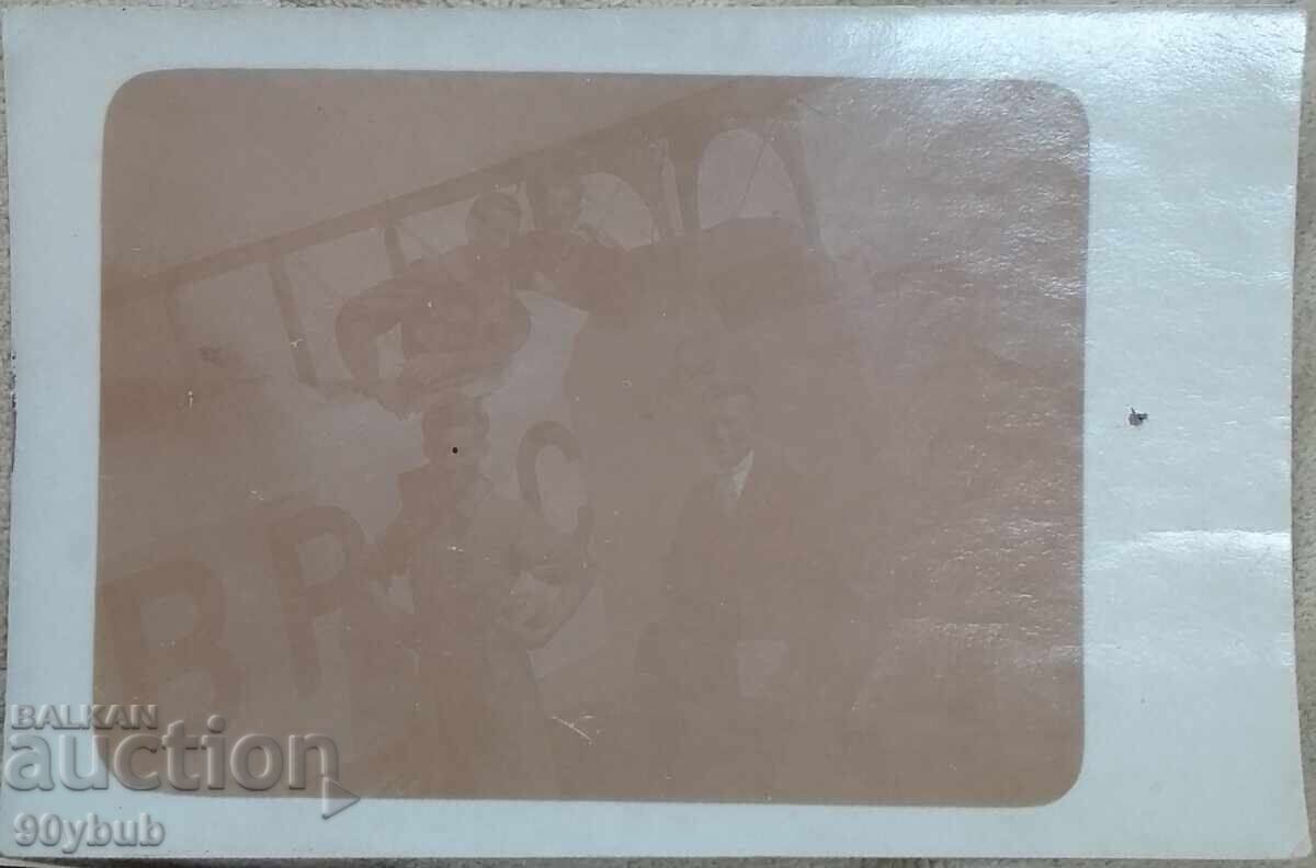 Δημοπρασία Βασίλειο της Βουλγαρίας παλιές φωτογραφίες με αεροπλάνα και πιλότους 5τμχ