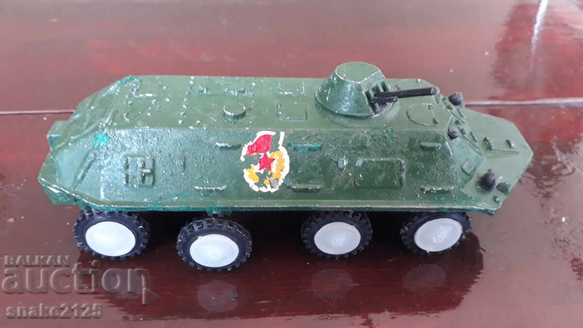 Auction Metal cart armored personnel carrier USSR Auction Metal cart armored personnel carrier USSR