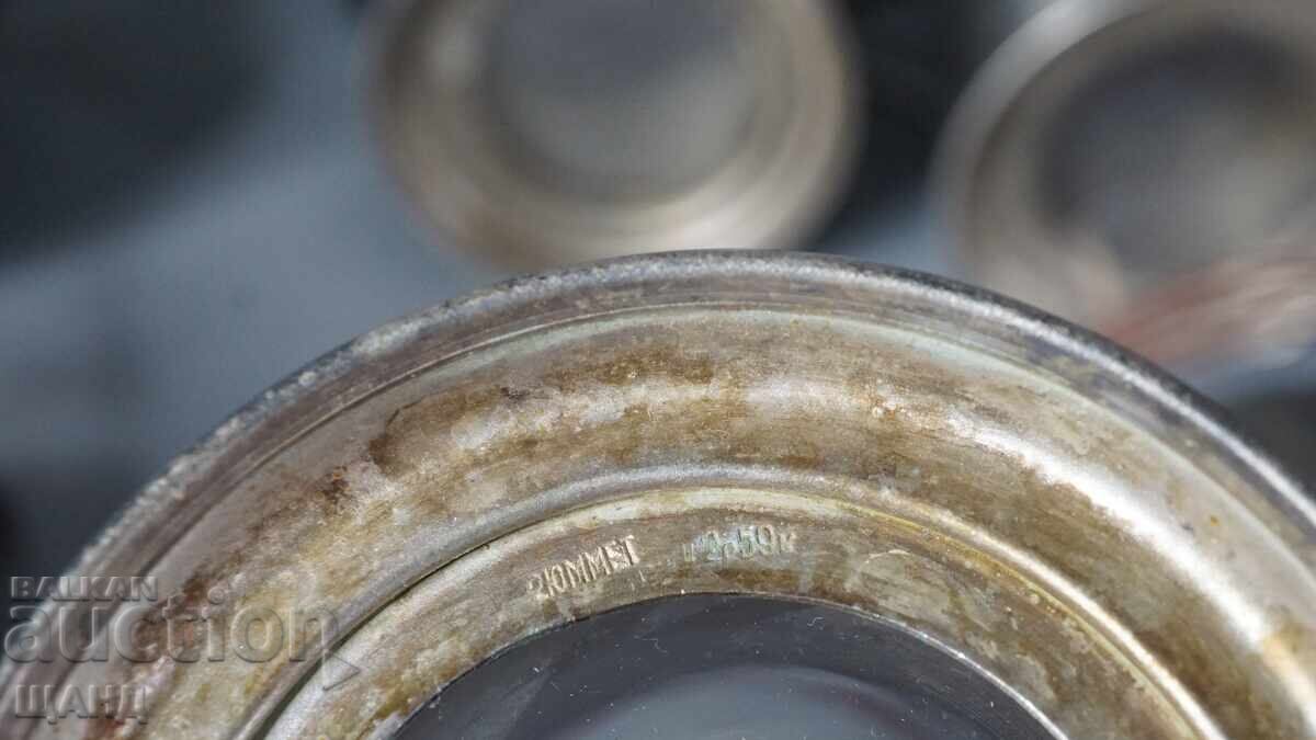 6 Old Russian Saucers with Cups Cosmos Sputnik - 6 6 Old Russian Saucers with Cups Cosmos Sputnik - 6