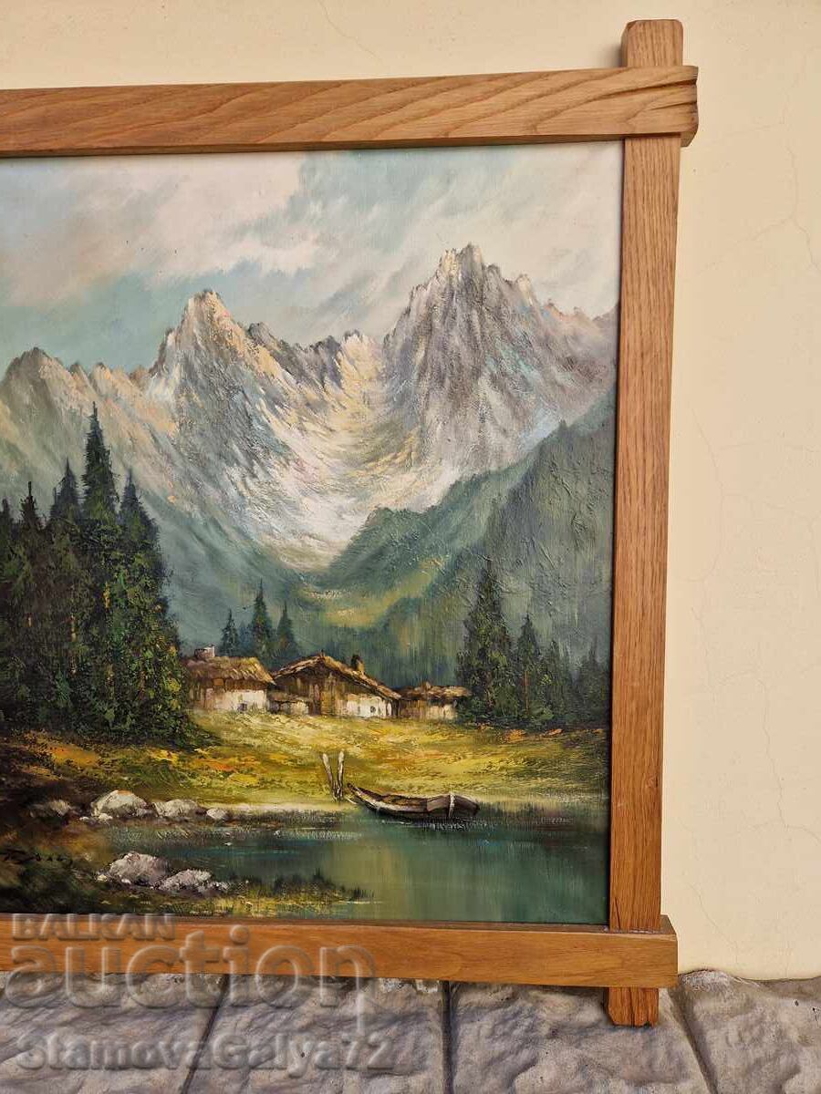 Peisaj ulei autor pânză - 5