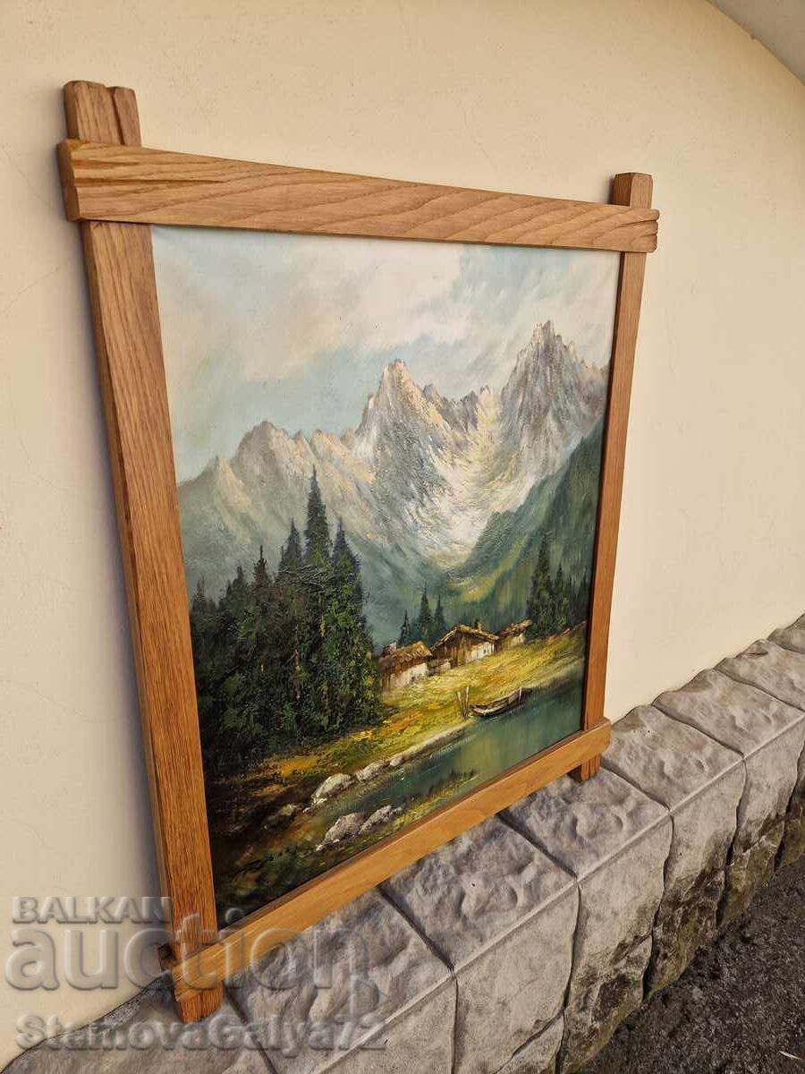 Peisaj ulei autor pânză - 6