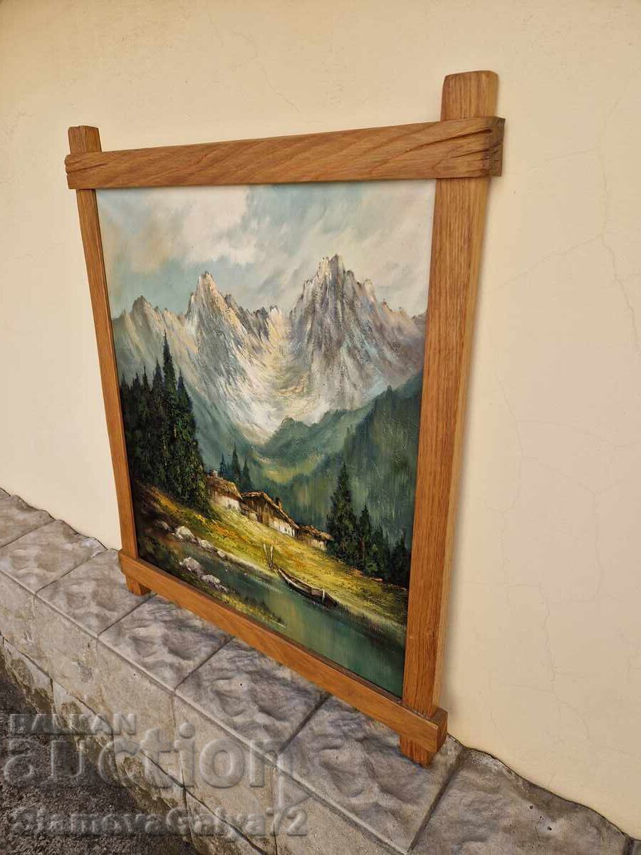 Peisaj ulei autor pânză - 7