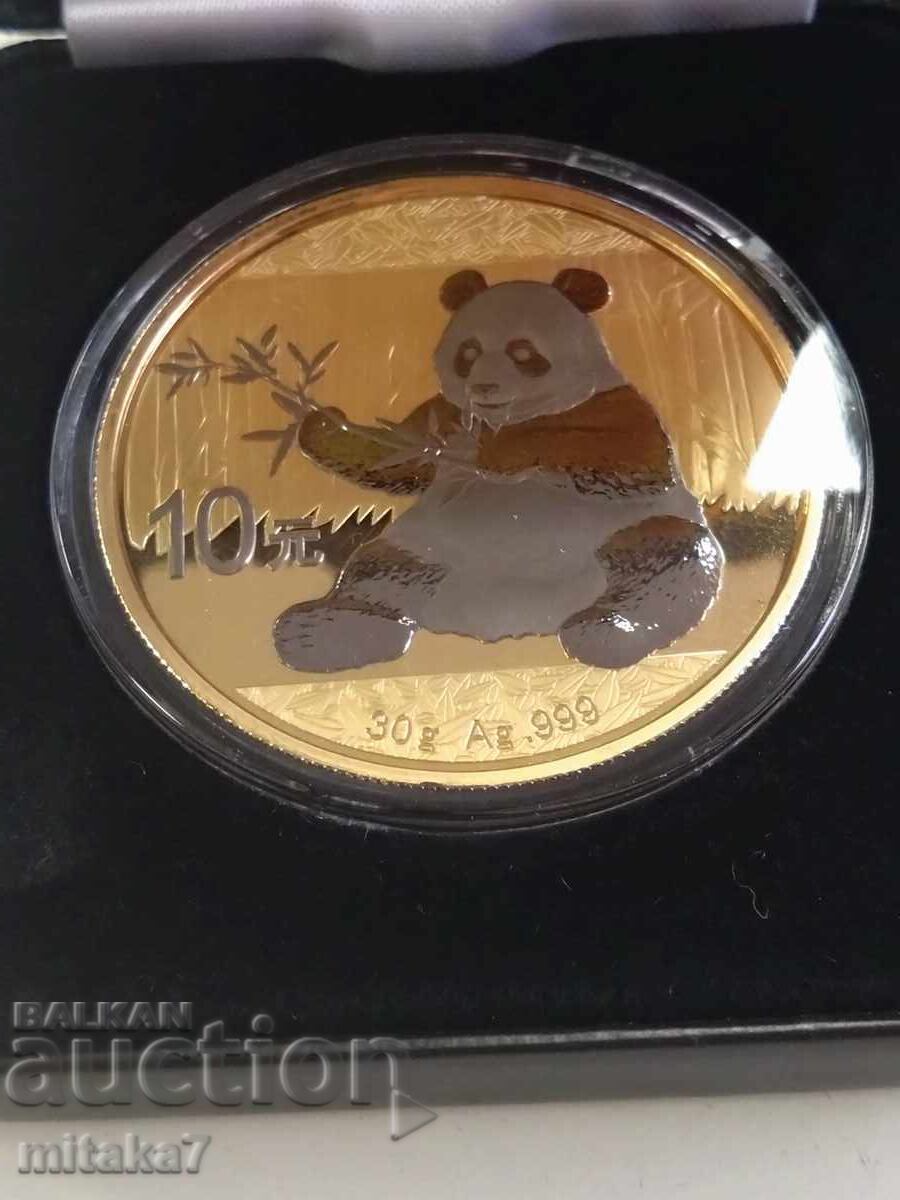 Δημοπρασία Ασημένιο νόμισμα "Κινέζικη Πάντα", 30 γρ, 2017 Δημοπρασία Ασημένιο νόμισμα "Κινέζικη Πάντα", 30 γρ, 2017