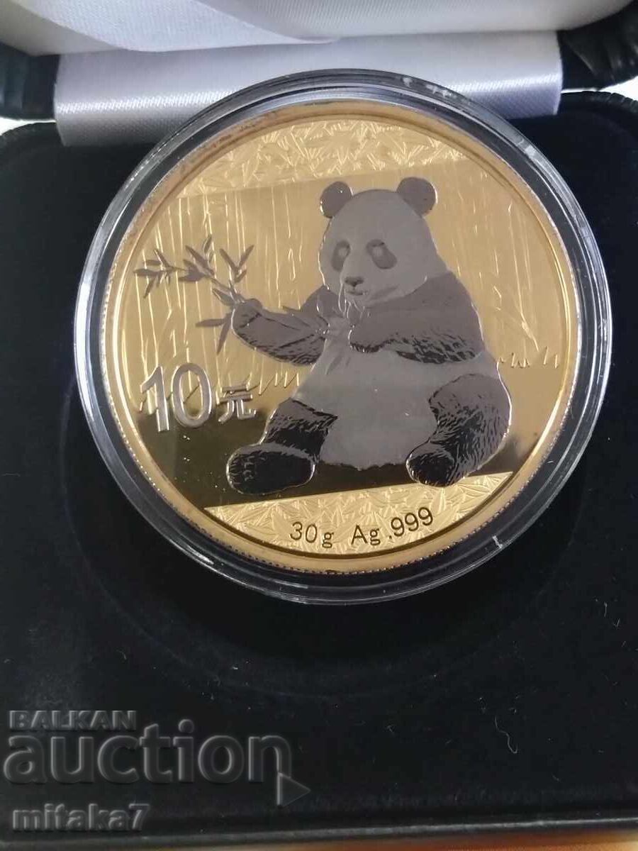 Παράδοση Ασημένιο νόμισμα "Κινέζικη Πάντα", 30 γρ, 2017 Παράδοση Ασημένιο νόμισμα "Κινέζικη Πάντα", 30 γρ, 2017