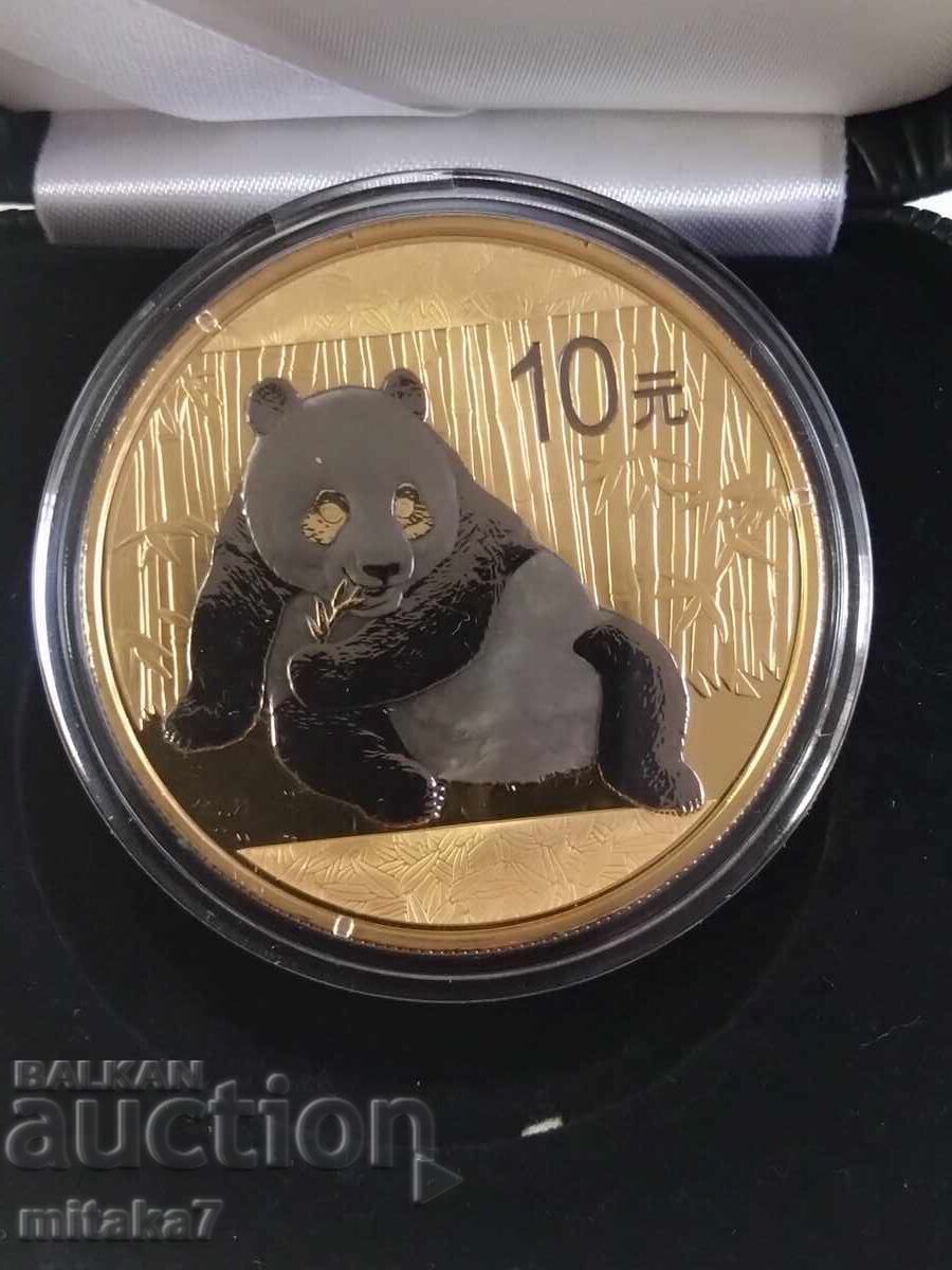 Silver coin "Chinese Panda", 1oz, 2015