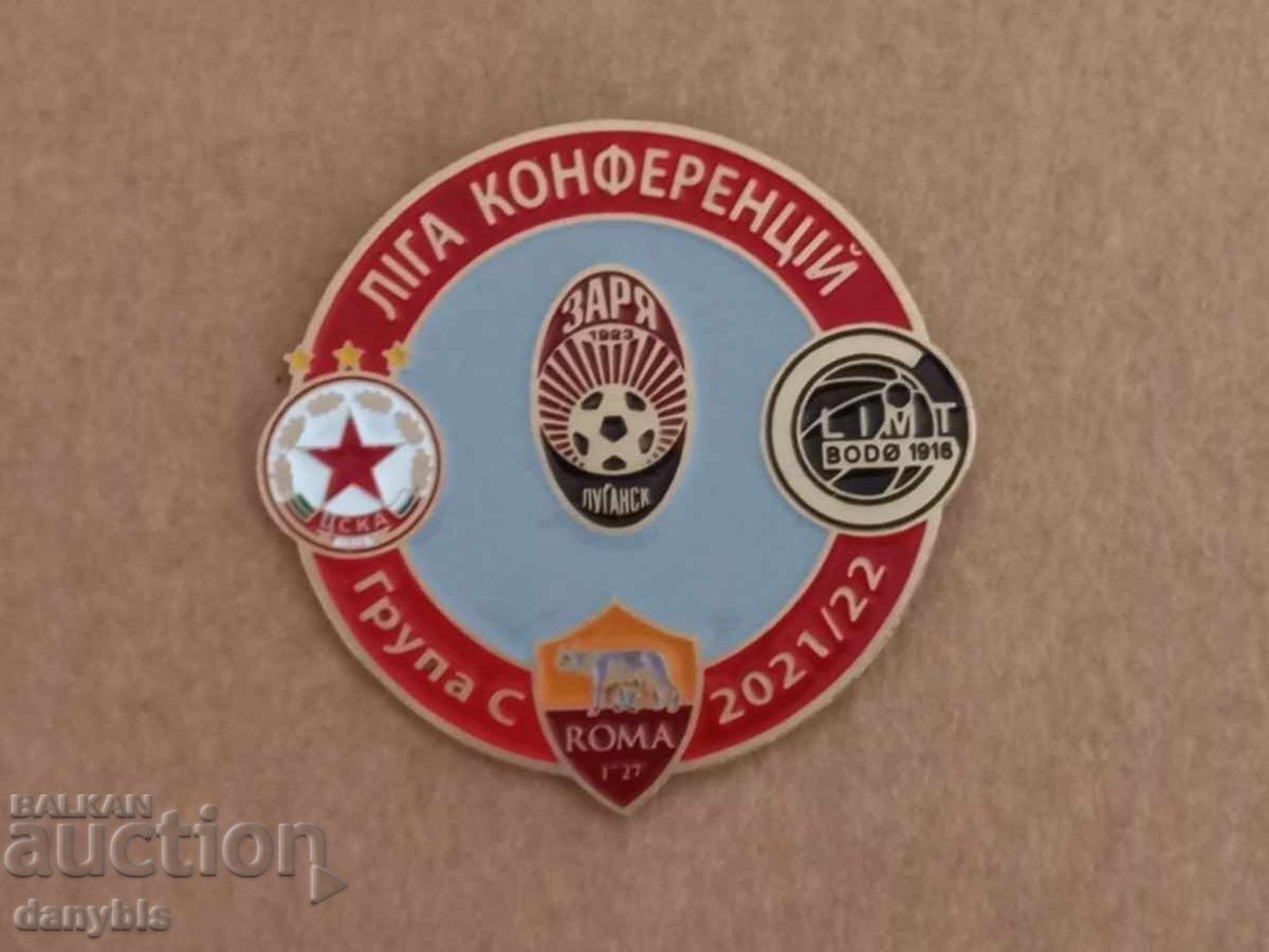Insigna Fotbal - CSKA - Liga Conferințelor 2021-22