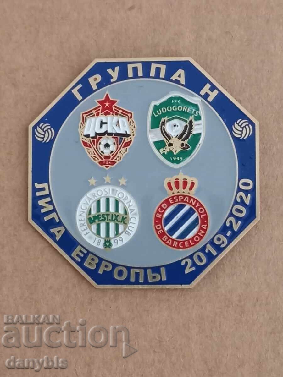 Emblemă de fotbal - Ludogoreț - Europa League 2019-20