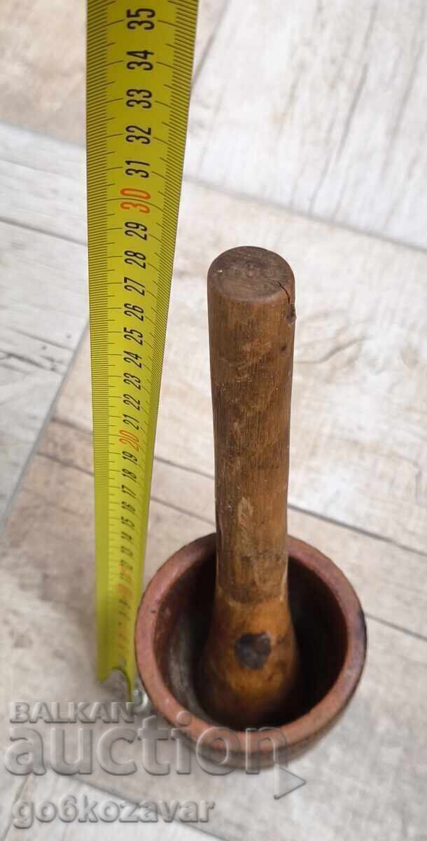 Old wooden mortar! - 5