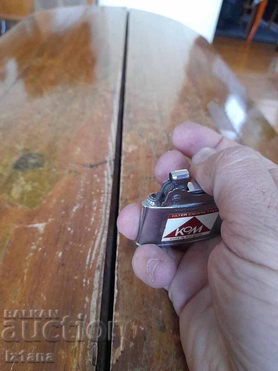 Auction  Old Bulgartabak Lighter, Cigarettes Combo