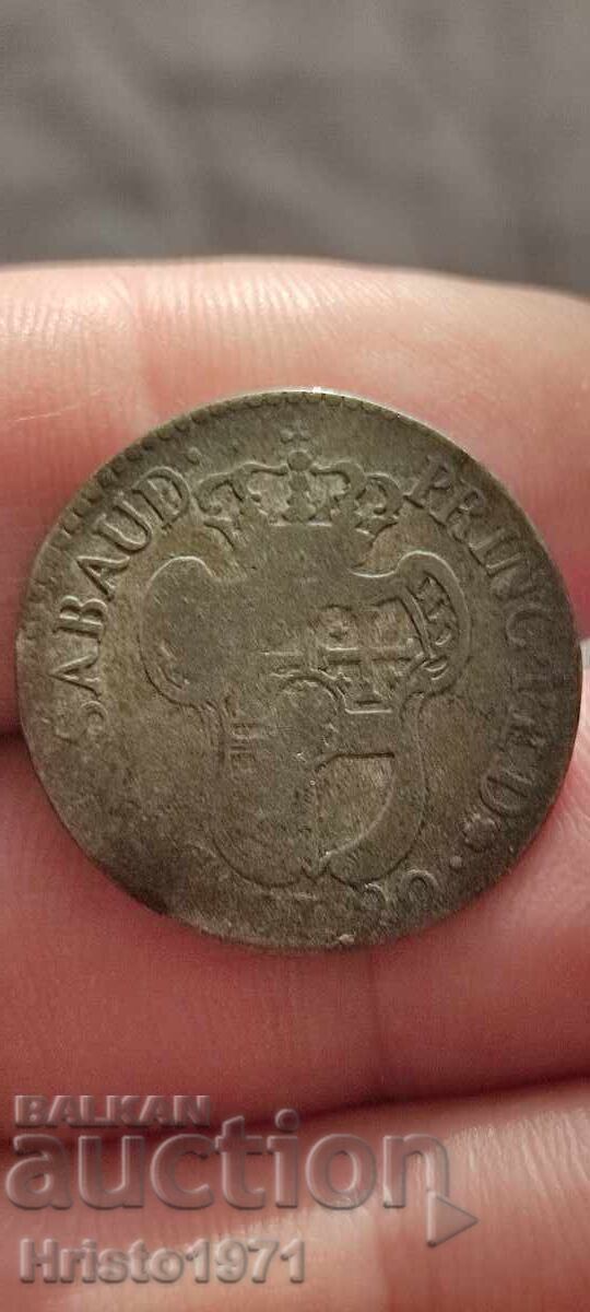 20 σόλδι 1796 Πεδεμόντιο με τιμή € 20.00 | 39.12 BGN