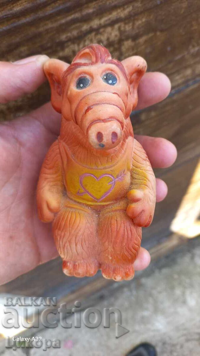 OLD RUBBER TOY ALF OLD RUBBER TOY ALF