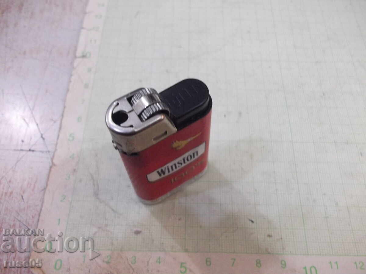 Αναπτήρας "Winston" γαλλικού τύπου αέρινος με φυτίλι σε λειτουργία - 6