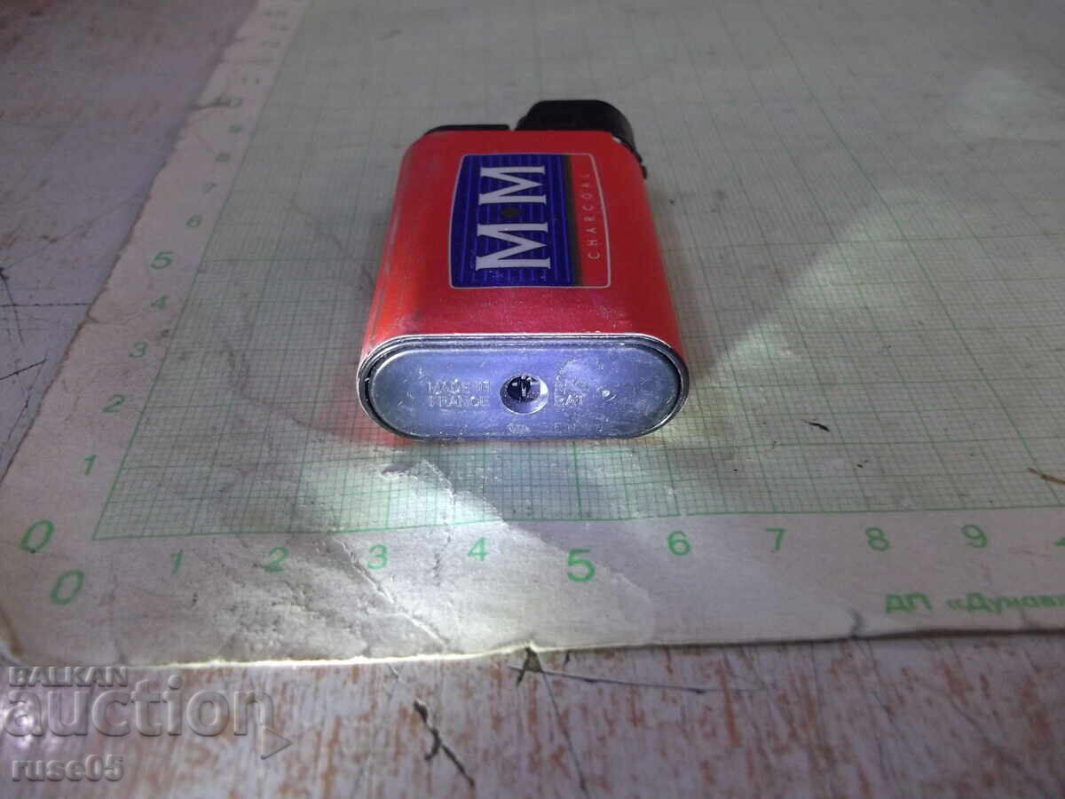 Запалка "MM" френска газова с камъче работеща - 5