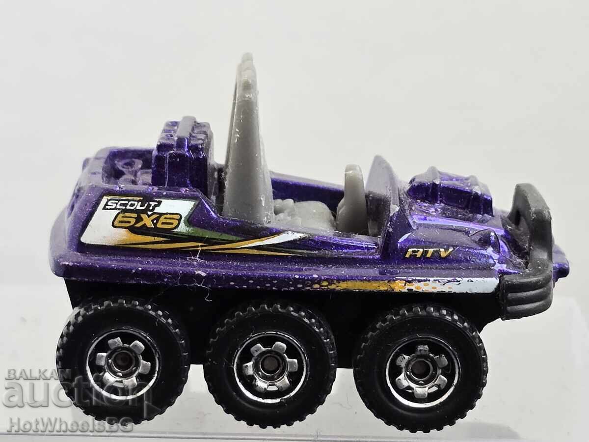 Matchbox No. MB 831- ATV 6x6 with price 2.99 BGN | € 1.53