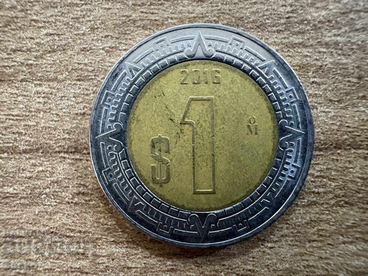 Mexico - 1 Peso (2016) Mexico - 1 Peso (2016)